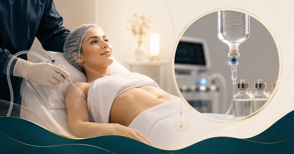Awake liposuction under local anaesthesia